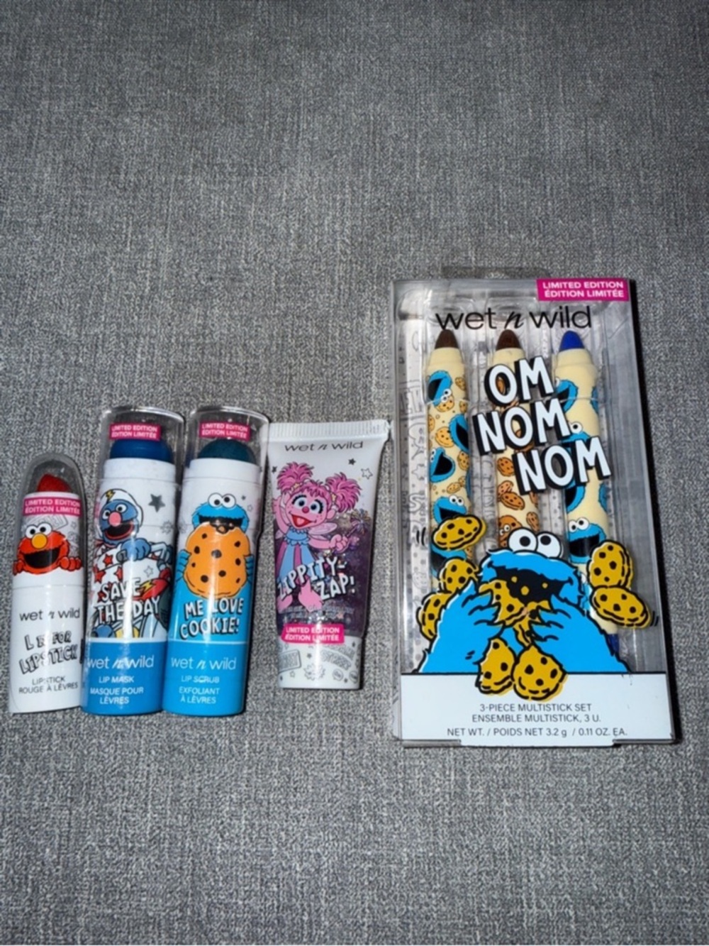 wet n wild Sesame Street Makeup Lot
